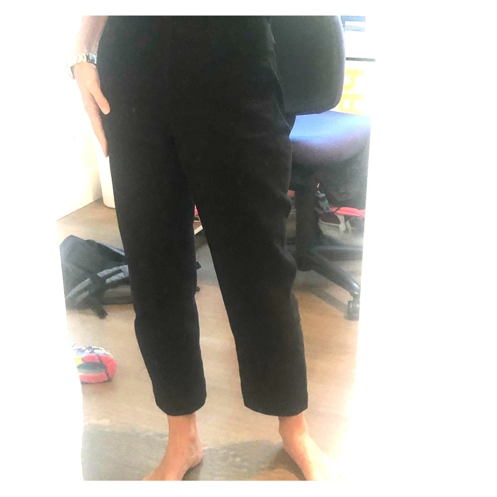 Everlane straight leg cropped pants